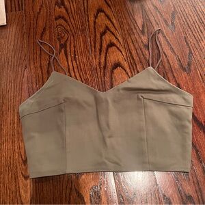 Faith in love green bra top